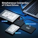FIDECO USB 3.0 to SATA/IDE Adapter 2.5/3.5 HDD Reader with 12V Power, view 3