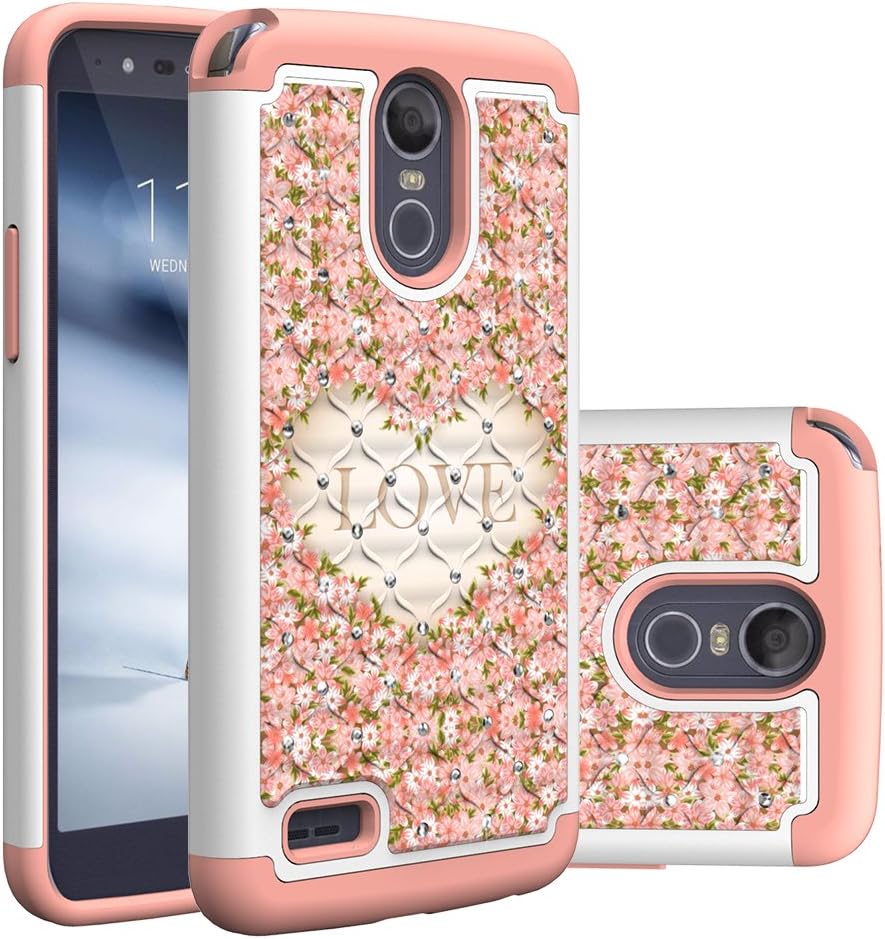 Best flower case lg stylo 3 plus