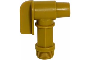 Wesco 272177 Polyethylene Drum Faucet, 0.75" Size