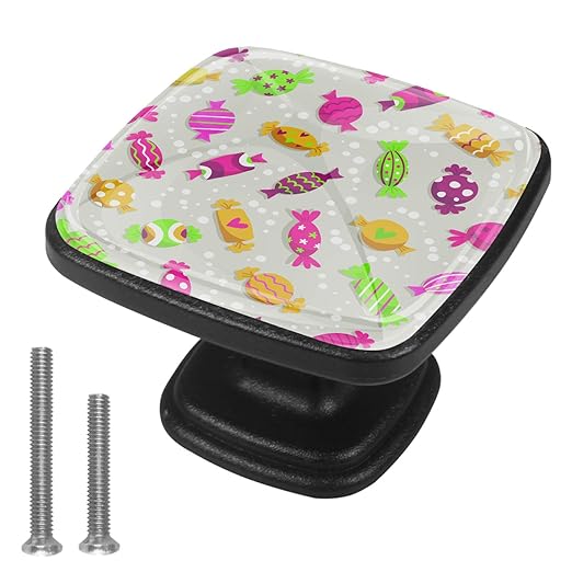 Schrankknöpfe und Griffe Süße bunte Süßigkeiten Küchenschrank Knöpfe