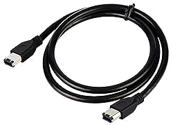 zdyCGTime 5FT 6 Pin to 6 Pin Firewire DV iLink Male