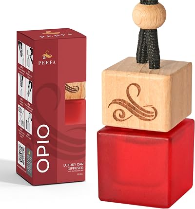 Perfa Opi.um Car Air Freshener for Women 8ml Luxury Diffuser Vent Clip
