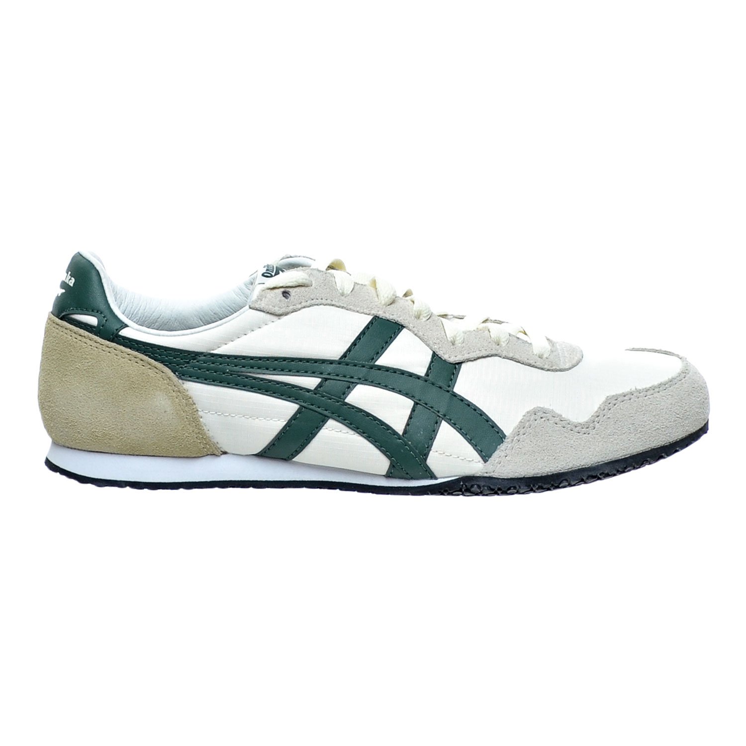 Onitsuka Tiger Serrano Unisex Shoes Off White Dark Green D109l 9980 Buy Online In Andorra At Andorra Desertcart Com Productid