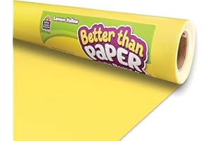 Teacher Created Resources Lemon Yellow Better Than Paper Bulletin Board Roll (TCR77043)