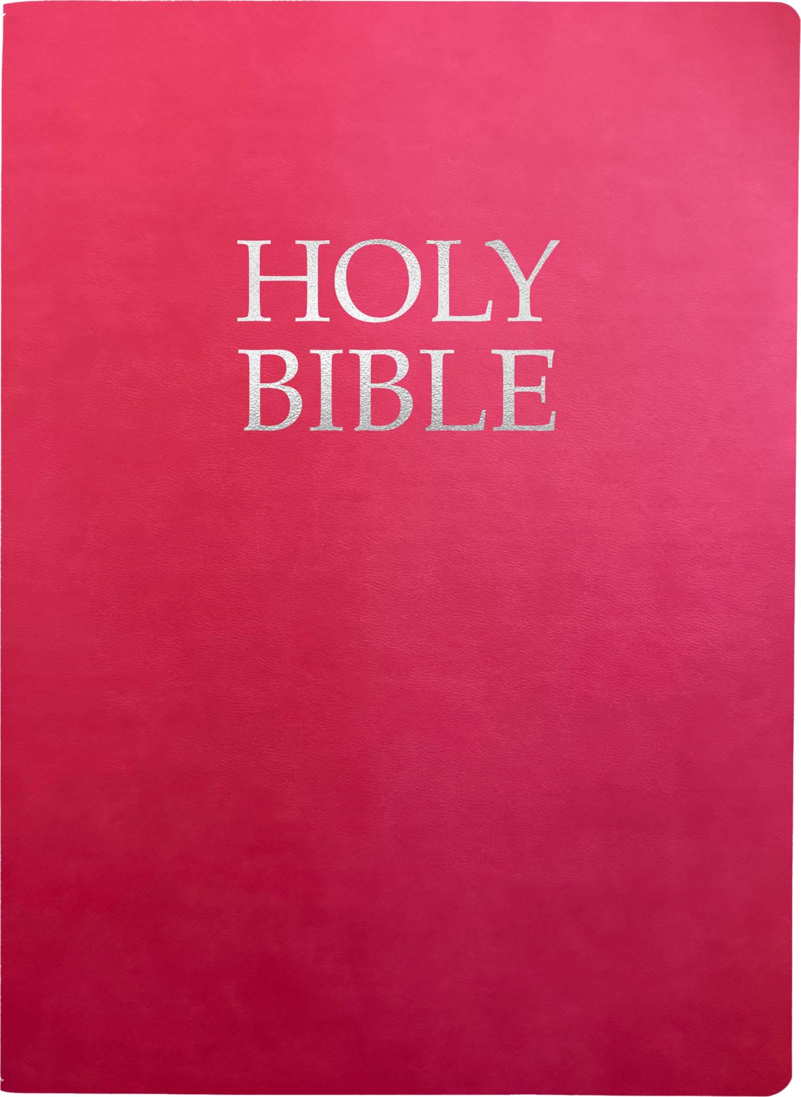 KJVER Holy Bible, Large Print, Berry Ultrasoft: (King James Version Easy Read, Red Letter, Pink) Image