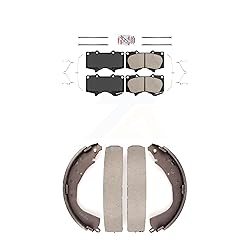 Transit Auto Front Rear Ceramic Disc Brake Pads Kit
