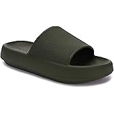 Joomra Pillow Slippers for Women and Men Non Slip Quick Drying Shower Slides Bathroom Sandals | Ultra Cushion | Thick Sole