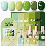 Double Rhythm 6 Pcs 15 ML Gel Polish Set Same Color