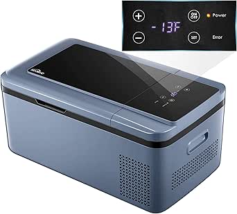 Amazon.com: Portable Refrigerator 19 Quart 12 Volt Fridge Freezer with