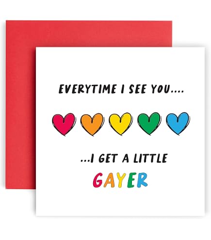 Freche Valentinstagskarte "I've Got A Big Lesbian Crush On You" – Für Freundin, Frau Oder LGBTQ+ Liebste