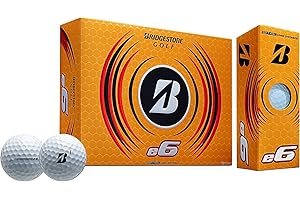 MX Seven Bridgstone E6 Long Distance Golf Balls 4 Sleeves (12 Balls) (White)