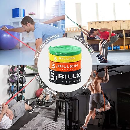 5BILLION Pull Up Assist Bands-Las Bandas de Resistencia para ...