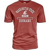 Blue 84 NCAA Unisex-Adult NCAA Officially Licensed T-Shirt Team Color Dyed Ringspun