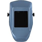 Jackson Safety Fixed Shade W10 HSL 100 Welding Helmet, Blue, 14976