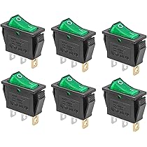 NSKY 12/15～ RuoFeng 15A 250V/20A 125V 3 Pin AC Rocker Switch KCD3 Switch