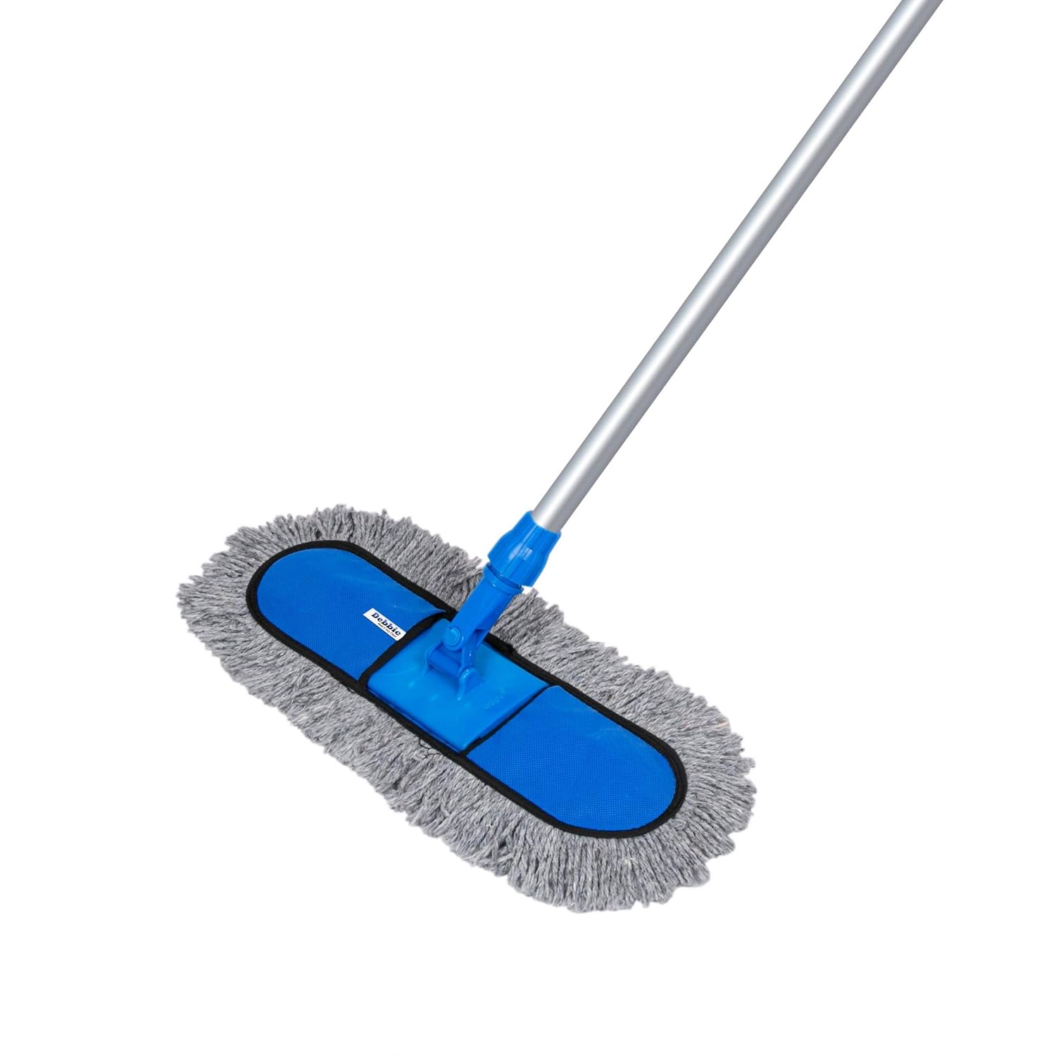 Debbie Wet and Dry Cotton Floor Mop Set 4.8 ft Aluminium Handle with 18
