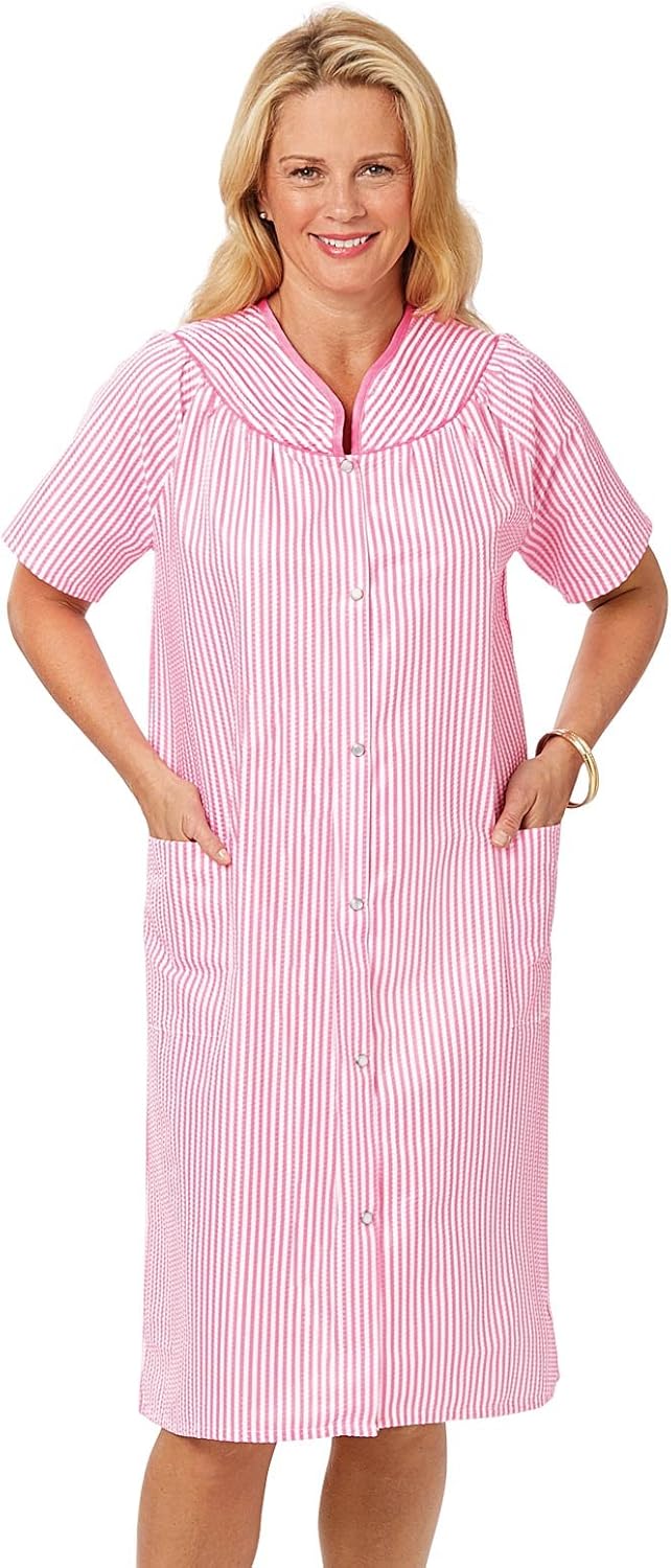 Searsucker house dress Clearance