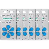 Power One 675P Cochlear Implant 1.45V Hearing Aid Batteries (Pack of 30)