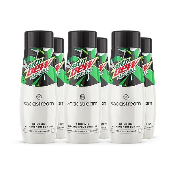 SODASTREAM¨ MTN DEW¨ ZERO SUGAR DRINK MIX