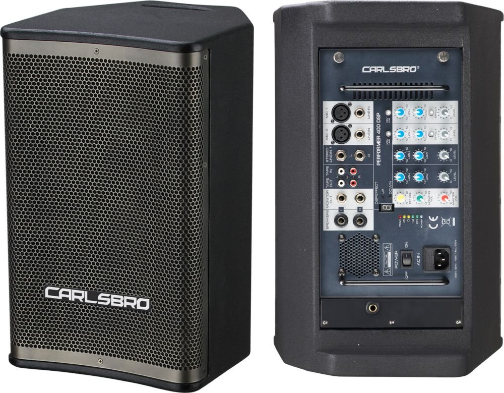 Carlsbro Performer 400DSP 4 Channel, 200W Portable PA System Amazon