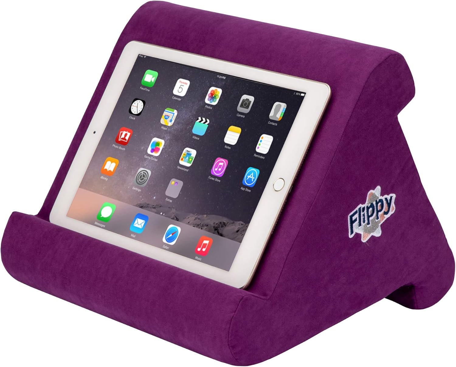 Flippy MultiAngle Soft Pillow Lap Stand for iPads, Tablets
