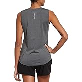 baleaf Workout Tank Tops for Women Sleeveless Running Athletic Loose Fit Yoga Tops Active Shirts Sports Gym Exercise