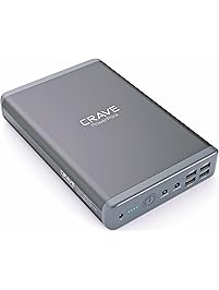 Crave PowerPack CRVPP101 50000 mAh,Dual USB and Dual Laptop Ports Ultra-High Density Portable Power Bank