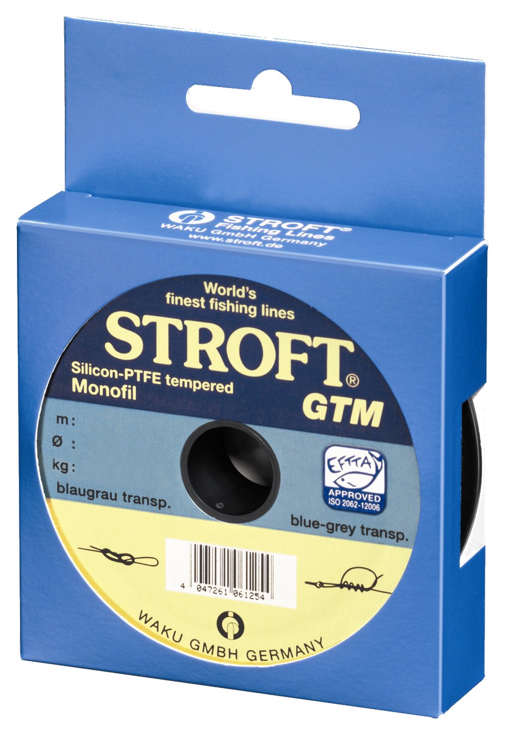 Stroft GTM – 0.22 on 100 m reel Grey/Transparent