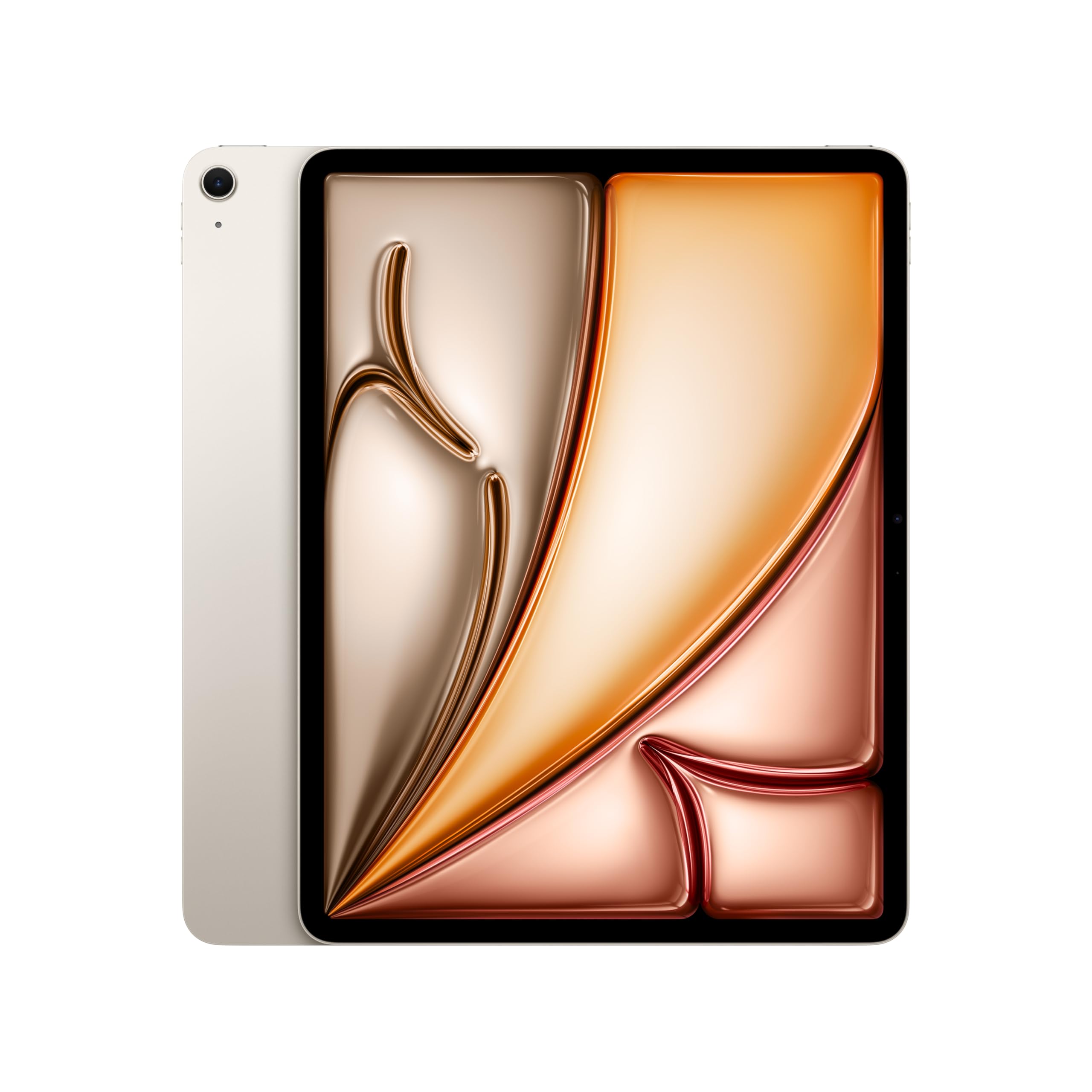 Apple iPad Air 13-inch with M3 chip Built for Apple Intelligence, Liquid Retina Display, 1TB, 12MP Front/Back Camera, Wi-Fi 6E, Touch ID, All-Day Battery Life — Starlight