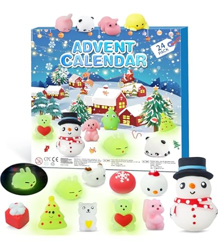 Amazon.com: Advent Calendar 2025, Luminous Mochi 24 Days of