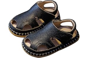 Summer Baby Sandals 0 3 Years Old Boy Toddler Shoes Soft Sole Baby Girl Leather Breathable Beach Shoes Baby Girl