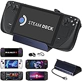 iVANKY 4K@144Hz Steam Deck Dock, 8-in-1 Docking Station for ASUS ROG Ally X/Legion Go/MSI Claw, ROG Alloy/Valve Stream Deck OLED Hub, HDMI 2.1, 1Gbps Ethernet, 3*USB-A 3.0, 100W Charge
