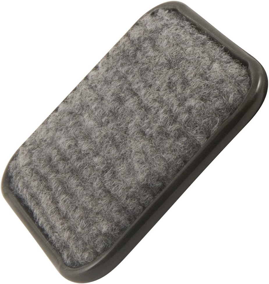 SoftTouch 4292395N Hard Surfaces (4 Piece), 1-3/4" Carpet Bottom Furniture Caster Cups Square to Protect Hardwood Floors, 1-3/4 Inch, Brown/Gray - Chair Casters - 