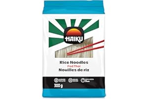 HAIKU Rice Noodles |Premium Wheat Free Pasta | Authentic Pad Thai + Stir Fry Noodles | Quick & Easy Preparation | Ready in 3 
