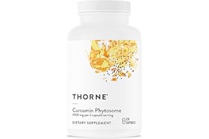 THORNE - Curcumin Phytosome 1000 mg (Meriva) - Clinically Studied, High Absorption - Supports Healthy Inflammatory Response in Joints, Muscles, GI Tract, Liver, Brain & Nerves* - 60 Servings