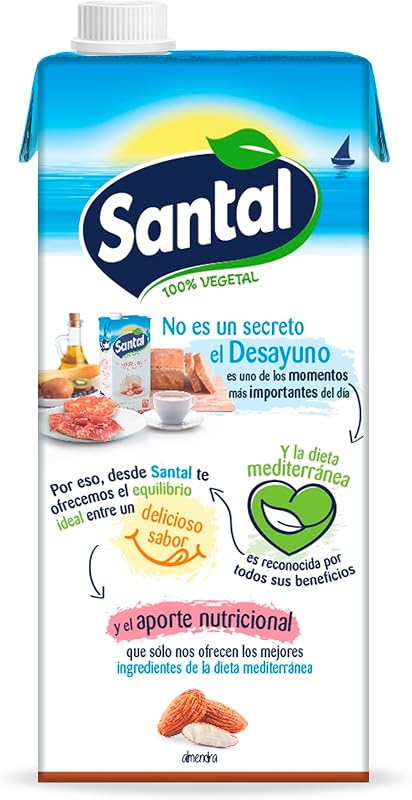 Bebida Vegetal de Almendra Sin Azúcares Añadidos, Pack 6x1L