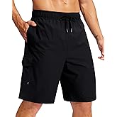 Men's Swim Trunks No Liner 9" Board Shorts Quick Dry Bathing Suit Swimming Beach Shorts for Men with 3 Pockets