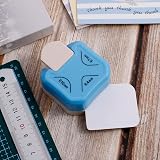 FUYOAL 3 in 1 Corner Rounder Punch Blue 4mm 7mm 10mm for Paper Craft view 2