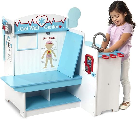 melissa and doug doll care play center