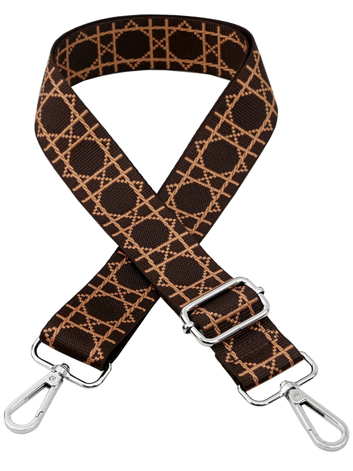 Adjustable Wide Shoulder Strap Replacement Belt Crossbody Canvas Bag Handbag