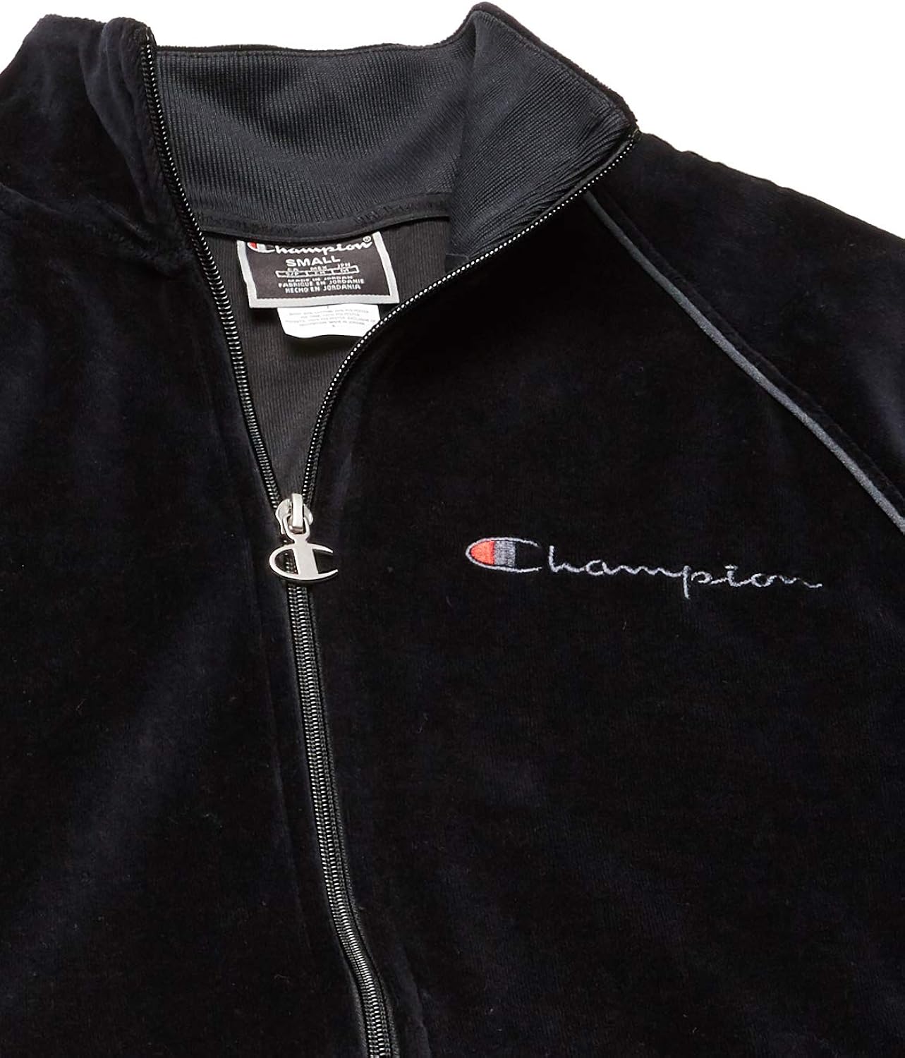Champion LIFE Men's Velour Track Jacket: Clothing