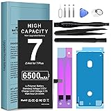 Upgraded Battery for iPhone 7, 6500mAh 2025 New