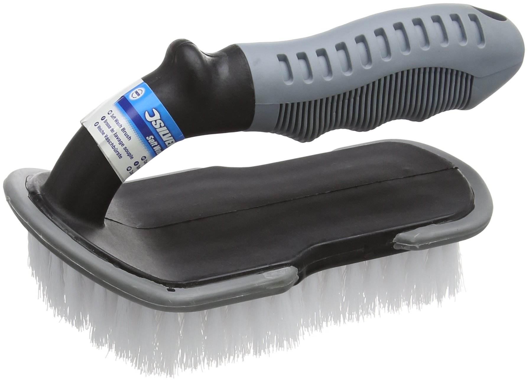 Silverline Soft Wash Brush 150mm (741650), Grey