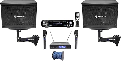 rockville karaoke speakers