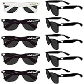PartyGifts&beyond 10 Packs Bachelorette Sunglasses Bride Squad Sunglasses for Bachelorette Party, Bridesmaid Gifts, Wedding