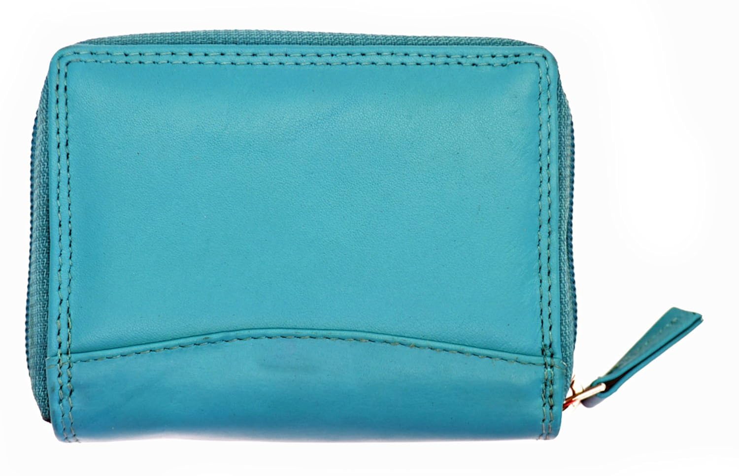 Travel Card Holder Mens WalletTurquoise Ladies Leather Concertina