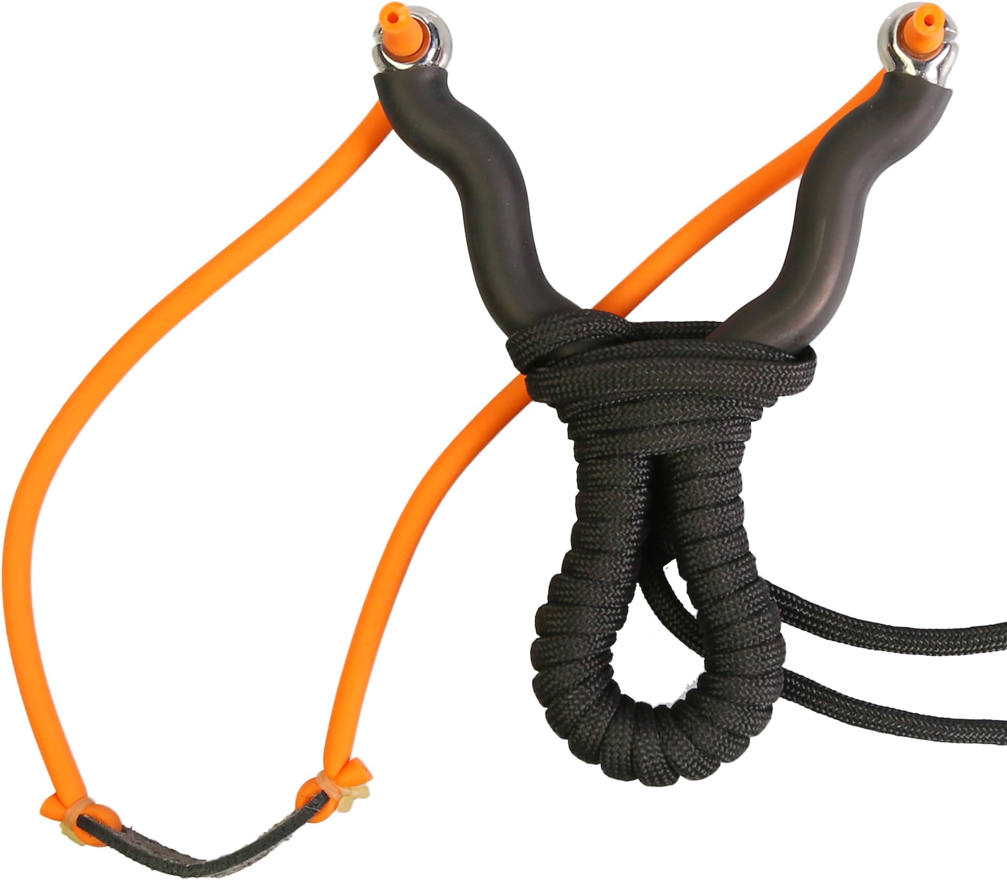 Steel Hand Catapult Portable Hunting Slingshot 304 Stainless Steel Sling Shot for Hunter