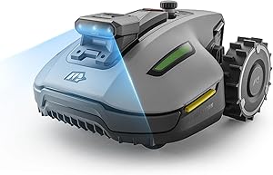 MAMMOTION YUKA mini 2 500 Mähroboter ohne Begrenzungskabel, Empf. 500 m², Kein RTK, Kein Signalabbruch, KI TrueVision-Navigation, Auto-Mehrzonen-Kartierung, DropMow, RWD für 45% Steigung, 4.5Ah-Akku
