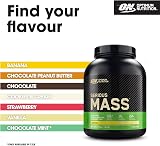 Optimum Nutrition Serious Mass High Calorie Weight Gainer Banana 2.73kg view 5