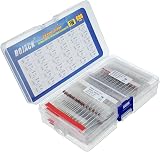 BOJACK 600pcs 1W Zener Diodes Assortment Kit 30 Values 3V-47V for Electronics view 2